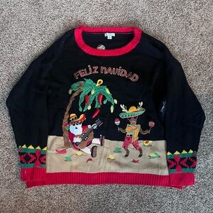 NWOT‎ Felix Navidad Holiday Christmas Sweater